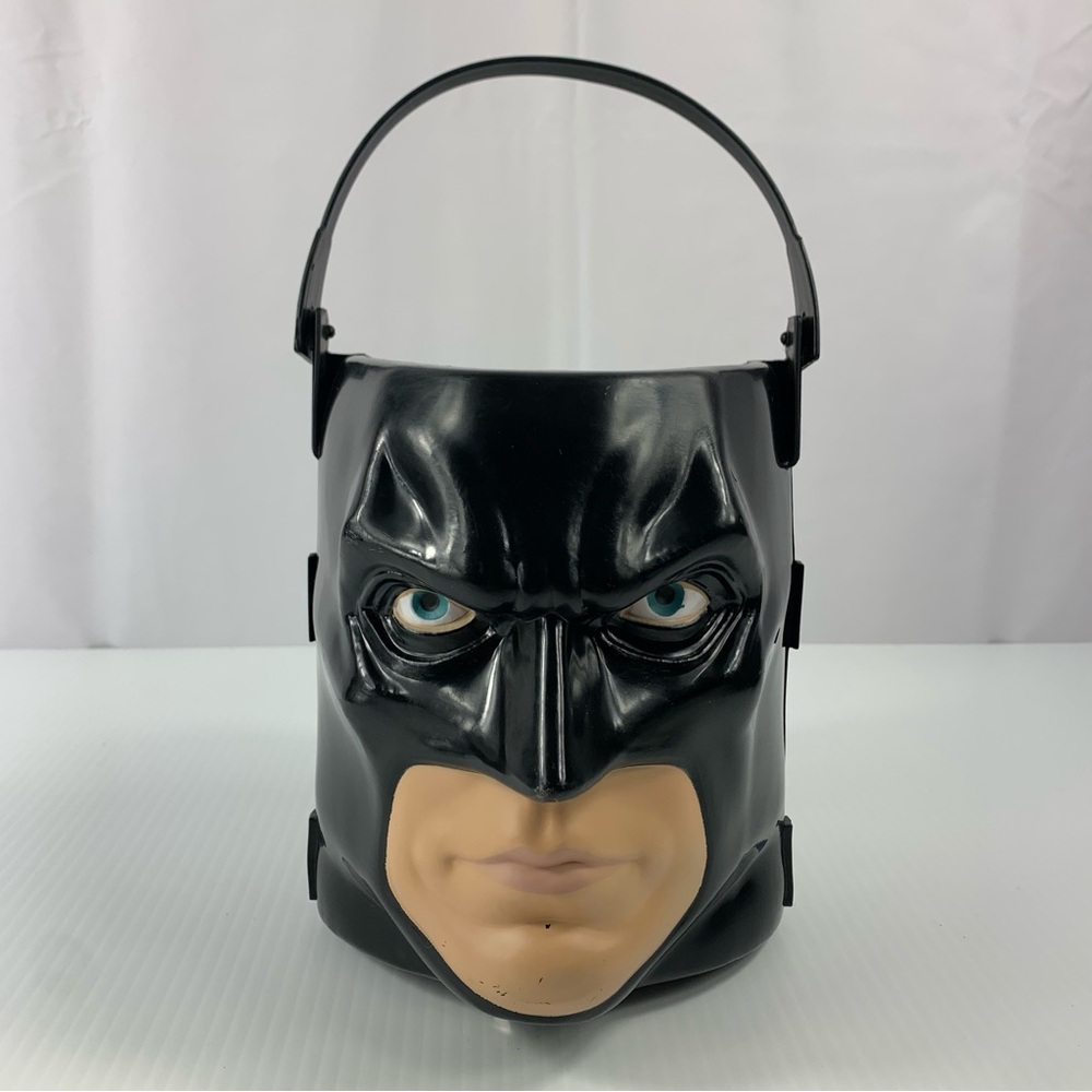 Batman Head Halloween Trick or Treat Bucket Pail DC Comics Rubies
